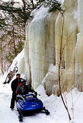 Snowmobiling