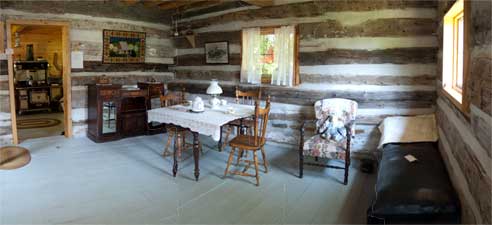Living Room - Log Cabin
